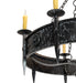 Meyda Tiffany - 239061 - Eight Light Chandelier - Calandra - Wrought Iron