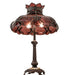 Meyda Tiffany - 240466 - Two Light Table Lamp - Elizabeth - Craftsman Brown