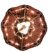 Meyda Tiffany - 240481 - Two Light Pendant - Elizabeth - Craftsman Brown