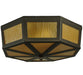 Meyda Tiffany - 241395 - LED Flushmount - Eltham - Timeless Bronze