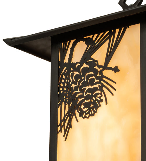 Meyda Tiffany - 96567 - One Light Wall Sconce - Seneca - Craftsman Brown