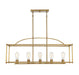 Palladian Linear Chandelier-Linear/Island-Savoy House-Lighting Design Store