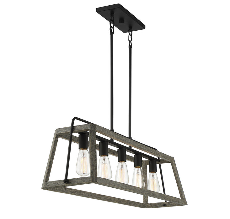 Hasting Linear Chandelier-Linear/Island-Savoy House-Lighting Design Store
