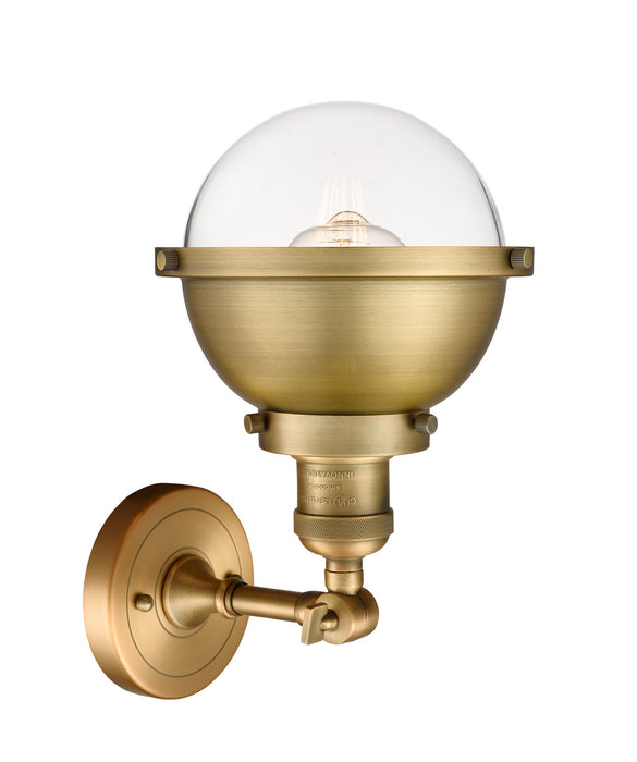 Innovations - 203-BB-HFS-62-BB - One Light Wall Sconce - Franklin Restoration - Brushed Brass