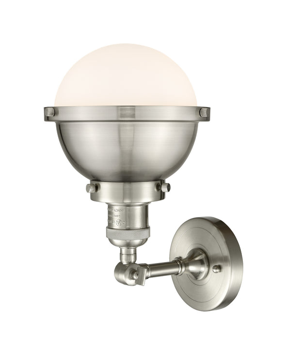 Innovations - 203-SN-HFS-61-SN-LED - LED Wall Sconce - Franklin Restoration - Brushed Satin Nickel