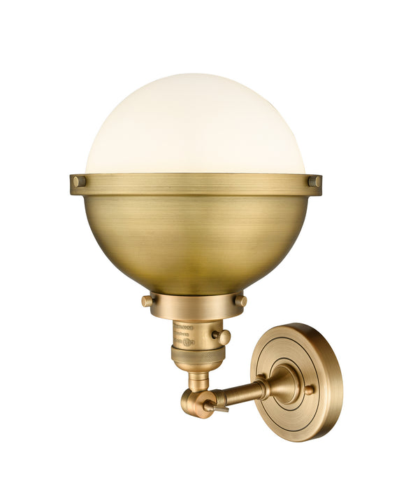 Innovations - 203SW-BB-HFS-81-BB - One Light Wall Sconce - Franklin Restoration - Brushed Brass