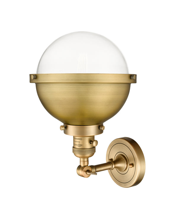 Innovations - 203SW-BB-HFS-82-BB - One Light Wall Sconce - Franklin Restoration - Brushed Brass