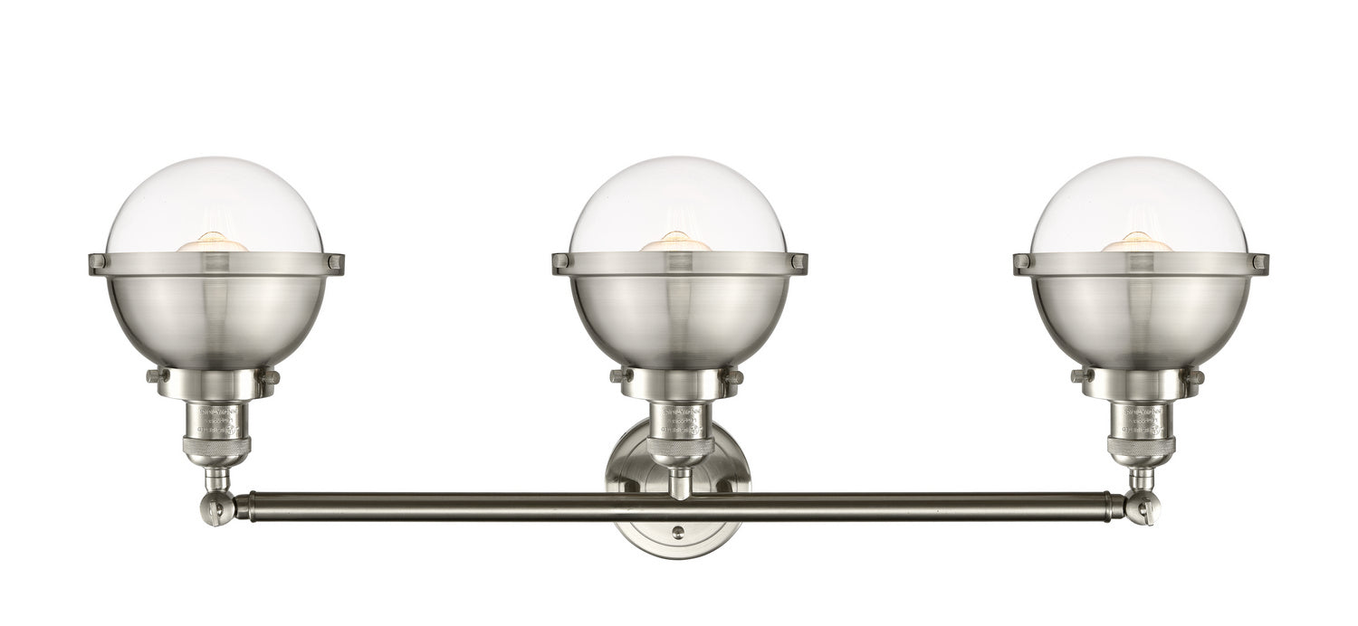 Innovations - 205-SN-HFS-62-SN-LED - LED Bath Vanity - Franklin Restoration - Brushed Satin Nickel