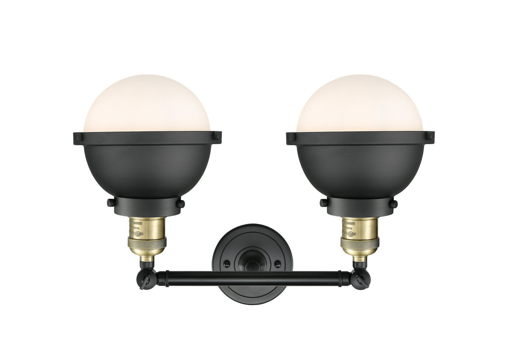 Innovations - 208-BAB-HFS-61-BK-LED - LED Bath Vanity - Franklin Restoration - Black Antique Brass