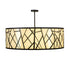 Meyda Tiffany - 238911 - Eight Light Pendant - Cilindro - Wrought Iron