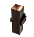 Meyda Tiffany - 238928 - Two Light Wall Sconce - Quadrato - Mahogany Bronze