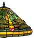 Meyda Tiffany - 241975 - Three Light Table Lamp - Tiffany Dragonfly - Mahogany Bronze