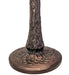 Meyda Tiffany - 242043 - Three Light Table Lamp - Cabbage Rose - Mahogany Bronze