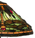 Meyda Tiffany - 242786 - Three Light Floor Lamp - Tiffany Dragonfly - Mahogany Bronze