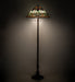 Meyda Tiffany - 242786 - Three Light Floor Lamp - Tiffany Dragonfly - Mahogany Bronze