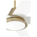 Oxygen - 3-115-640 - 56``Ceiling Fan - Temple - Aged Brass/White