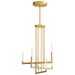 Oxygen - 3-24-40 - LED Chandelier - Luster - Aged Brass