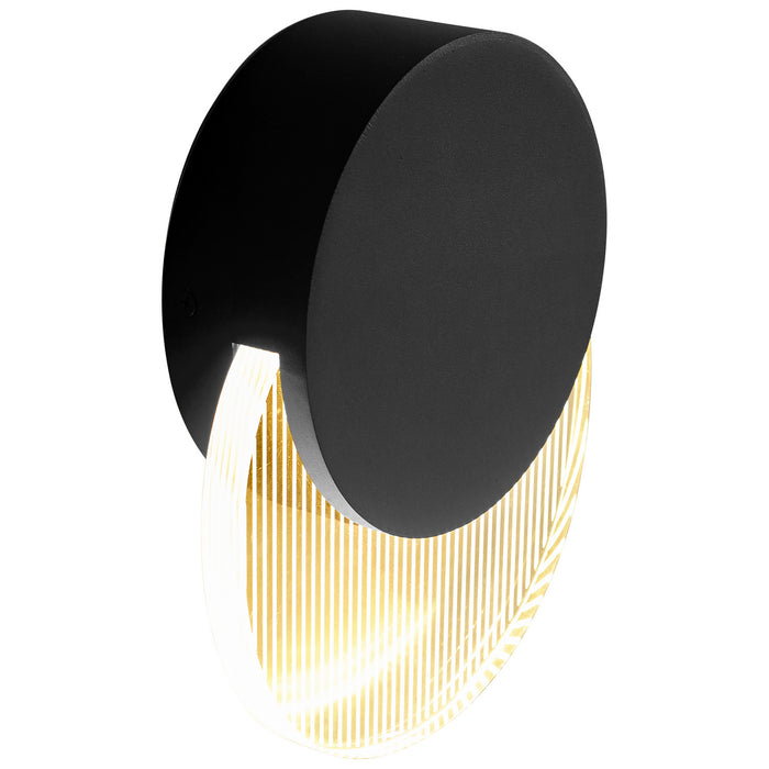 Oxygen - 3-754-15 - LED Outdoor Wall Sconce - Pavo - Black
