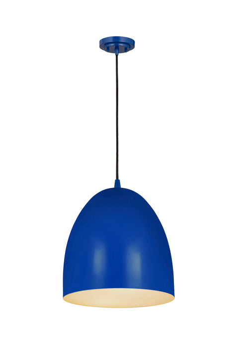 Z-Lite - 6012P12-BLU - One Light Pendant - Z-Studio - Blue
