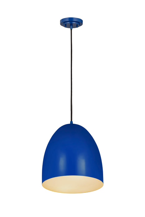 Z-Lite - 6012P12-BLU - One Light Pendant - Z-Studio - Blue