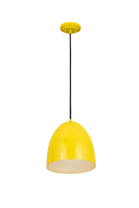 Z-Lite - 6012P9-YEL - One Light Pendant - Z-Studio - Yellow