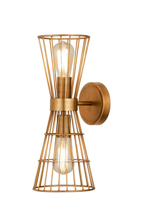 Z-Lite - 6015-2S-RB - Two Light Wall Sconce - Alito - Rubbed Brass