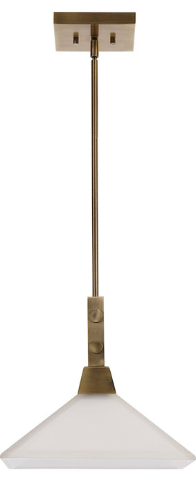 Uttermost - 21547 - One Light Pendant - Brookdale - Aged Brass