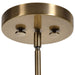 Uttermost - 21548 - One Light Pendant - Imbuto - Aged Brass