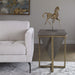 Uttermost - 25123 - Accent Table - Bertrand - Aged Gold