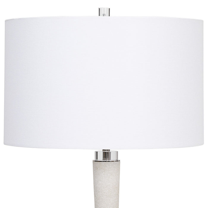 Uttermost - 28472 - One Light Table Lamp - Kently - White Marble