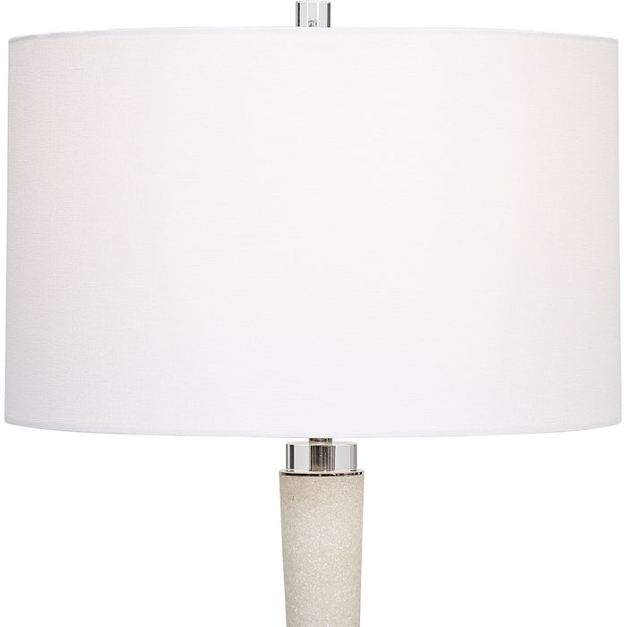 Uttermost - 28472 - One Light Table Lamp - Kently - White Marble