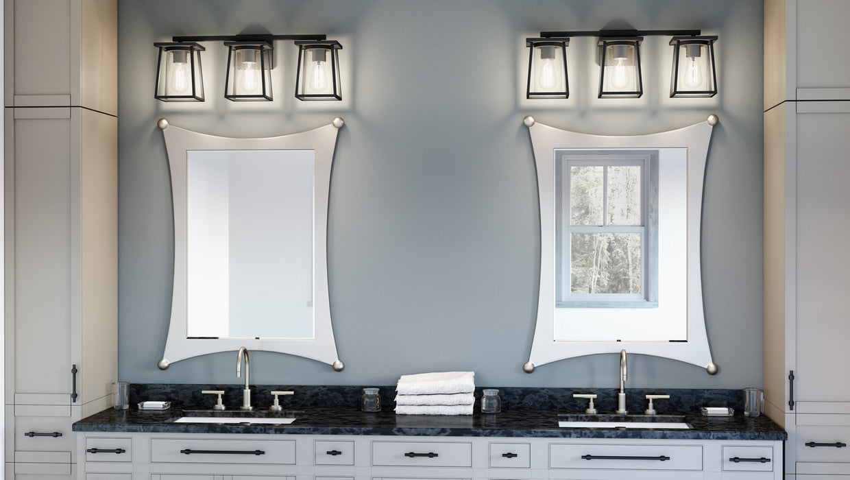 Lodge Bath Bar-Bathroom Fixtures-Quoizel-Lighting Design Store