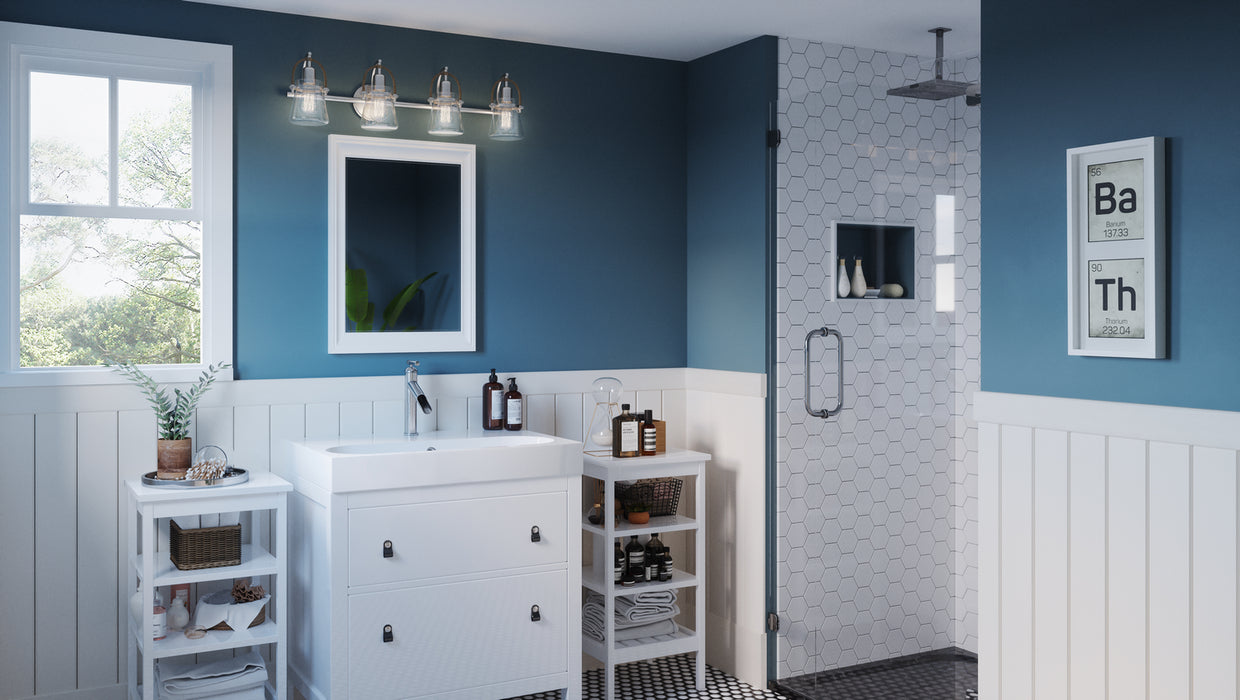 Stafford Bath Bar-Bathroom Fixtures-Quoizel-Lighting Design Store