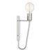 Designers Fountain - 94201-PN - One Light Wall Sconce - Ravella - Polished Nickel