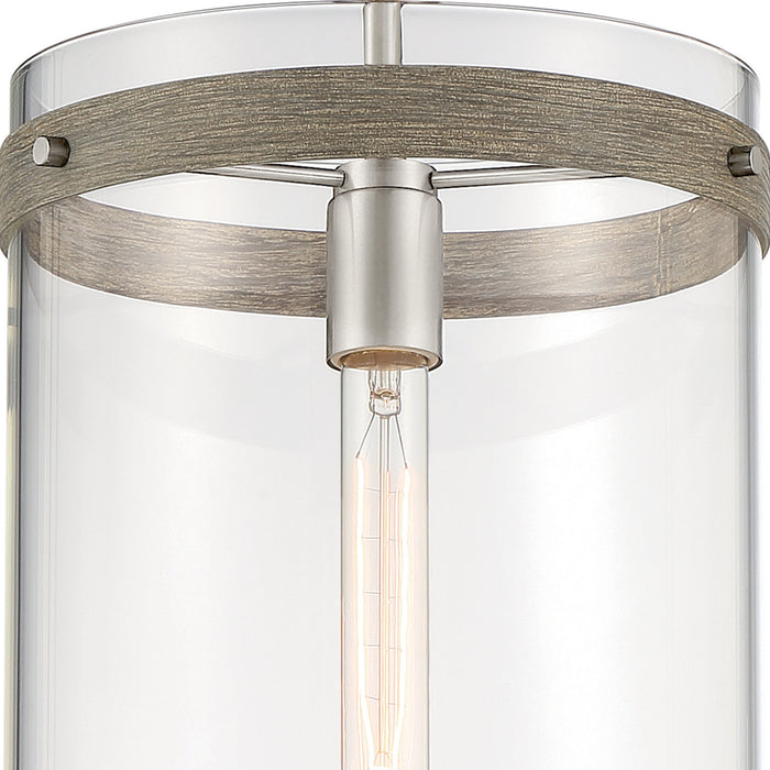 Designers Fountain - D227M-9P-BN - One Light Pendant - Reflecta - Brushed Nickel