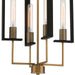 Designers Fountain - D233M-15P-OSB - Four Light Pendant - Chicago PM - Old Satin Brass