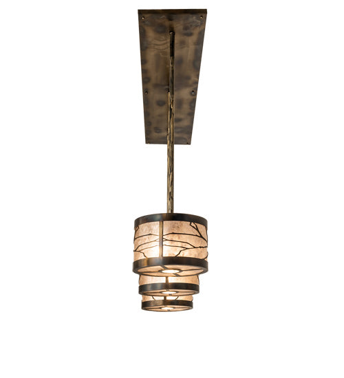 Meyda Tiffany - 239167 - Nine Light Pendant - Branches - Antique Copper