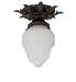 Meyda Tiffany - 239969 - One Light Flushmount - Fancy Floral - Oil Rubbed Bronze