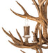 Meyda Tiffany - 240289 - Six Light Chandelier - Antlers - Antique Copper
