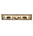 Meyda Tiffany - 241273 - Four Light Vanity - Bear At Lake - Antique Copper