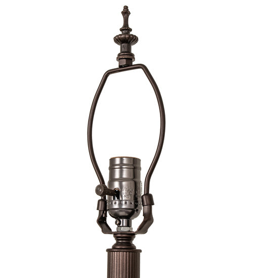 Meyda Tiffany - 242832 - One Light Floor Lamp - Tiffany Dragonfly - Mahogany Bronze