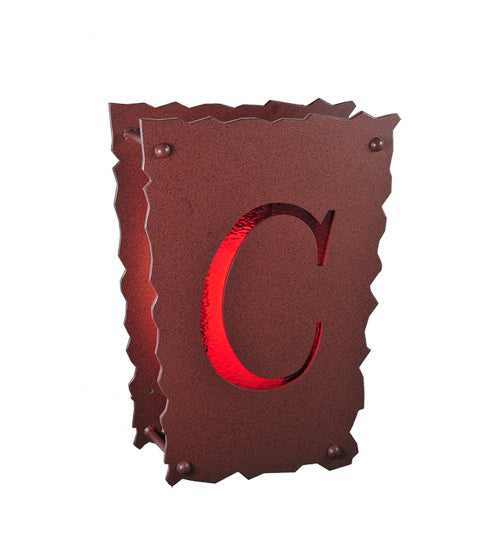 Meyda Tiffany - 242971 - One Light Wall Sconce - Personalized - Rust