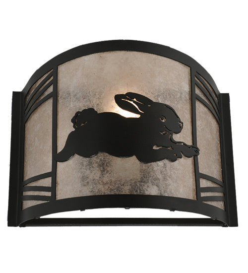 Meyda Tiffany - 243260 - One Light Wall Sconce - Rabbit On The Loose