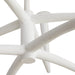 Arteriors - 84062 - Eight Light Chandelier - White Gesso