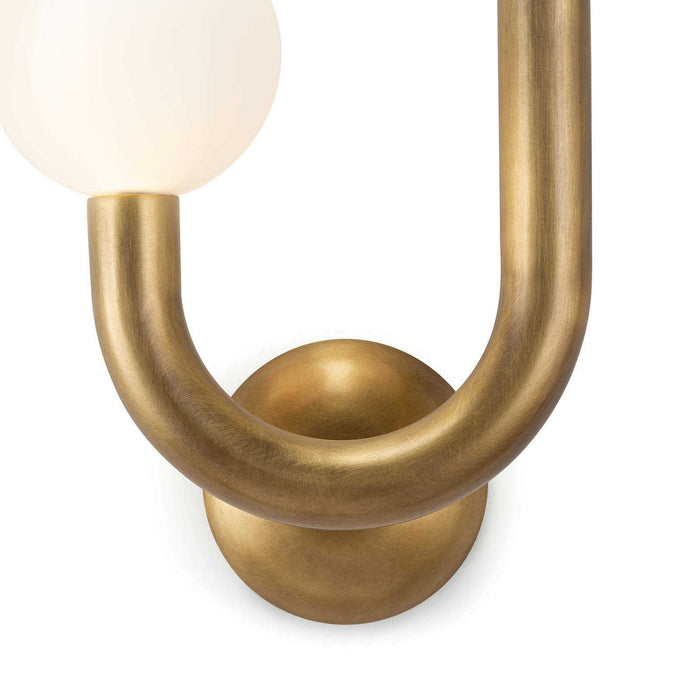 Regina Andrew - 15-1144L-NB - Two Light Wall Sconce - Natural Brass