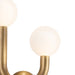 Regina Andrew - 15-1144R-NB - Two Light Wall Sconce - Natural Brass