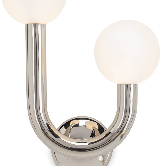 Regina Andrew - 15-1144R-PN - Two Light Wall Sconce - Polished Nickel