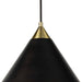 Regina Andrew - 16-1306BBNB - One Light Pendant - Blackened Brass