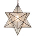 Meyda Tiffany - 198460 - One Light Pendant - Moravian Star - Mahogany Bronze