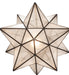 Meyda Tiffany - 198460 - One Light Pendant - Moravian Star - Mahogany Bronze